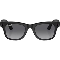 Умные очки Ray-Ban Meta Wayfarer RW4006 (Цвет: Matte Black / Polar Gradient Graphite)