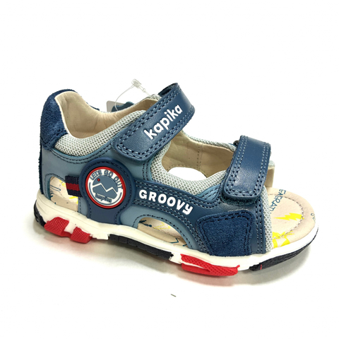 Капика сандалии летние (синий) 23-27  31876-1