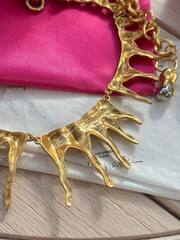 Колье шипы в стиле Schiaparelli