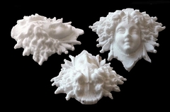 Силиконовый молд № 2031 Горгона мини