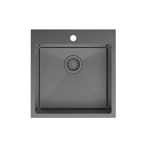IDDIS Haze HAZ49GMi77 Мойка нерж. сталь, графит, 490*510