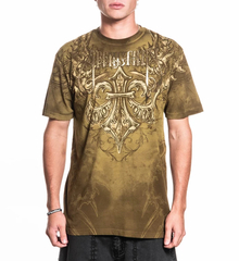 Футболка Affliction VERTIBRATE GOLD