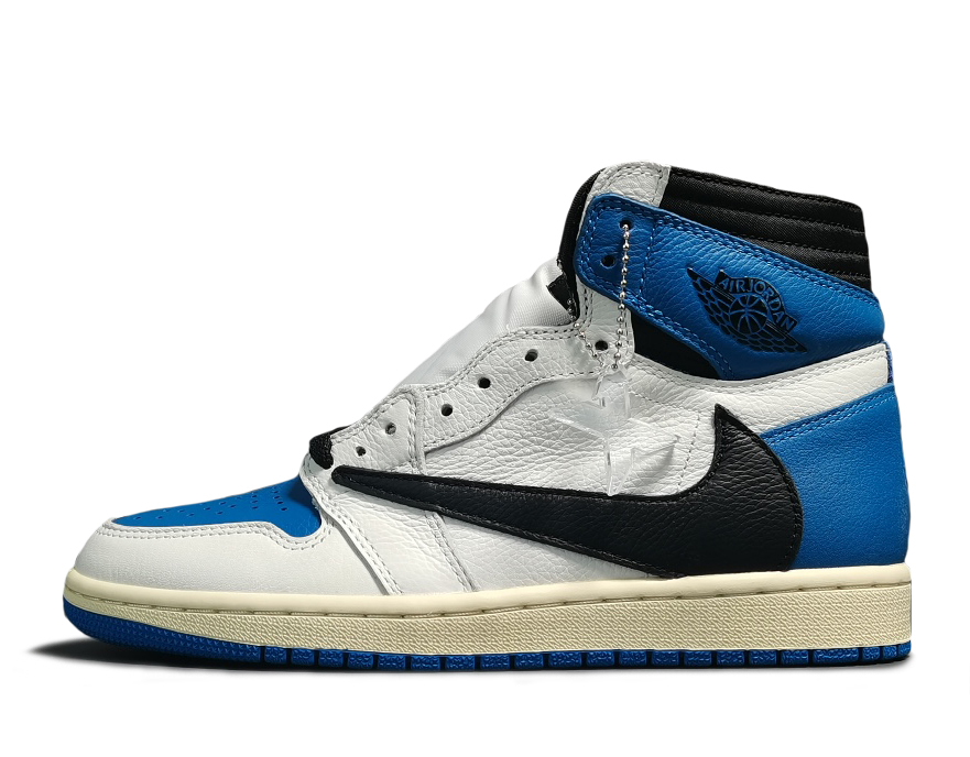 blue and white travis scott jordan 1