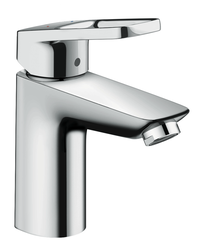 Смеситель для раковины 100, с донным клапаном, хром Hansgrohe Logis Loop 71151000