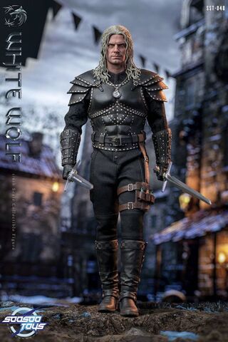 Фигурка Геральт Белый Волк масштаб 1/6 сериал Ведьмак