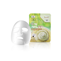 Тканевая маска с муцином улитки 3W CLINIC Fresh Snail Mucus Mask Sheet