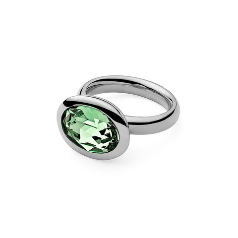 Кольцо Qudo Tivola Chrysolite 18 мм 631293/17.8 G/S цвет зеленый