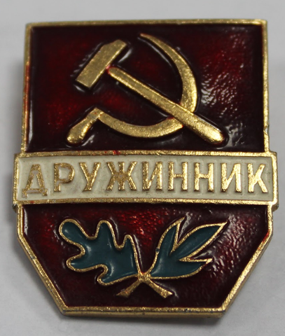 Знак "Дружинник" XF