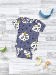 Боди Mjölk Панды