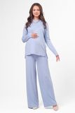 Костюм для беременных 15927 голубой