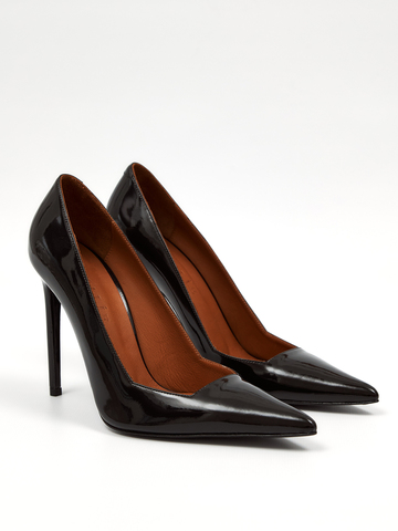 Лодочки из натуральной кожи KATE / Черные