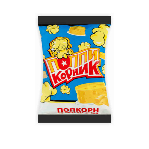 Попкорн для микроволновой печи Поппикорник Сыр Чедер 1кор*17бл*1шт, 90г