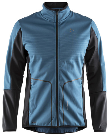 Элитная лыжная куртка Craft Sharp Softshell XC Blue мужская