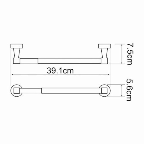 WasserKRAFT Isen K-4091 (ранее К-4022D) Держатель бумажных полотенец