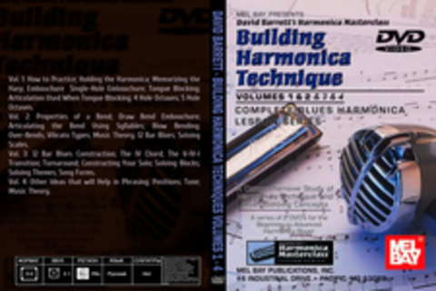 David Barrett - Building Harmonica Techniques Volumes 1 - 4