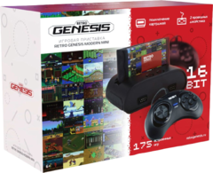 SEGA Retro Genesis Modern mini + 175 игр + 2 джойстика + картридж (серия DN, модель: DN-02)