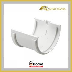 Соединитель желобов Docke STANDARD Пломбир Docke STANDARD Пломбир.