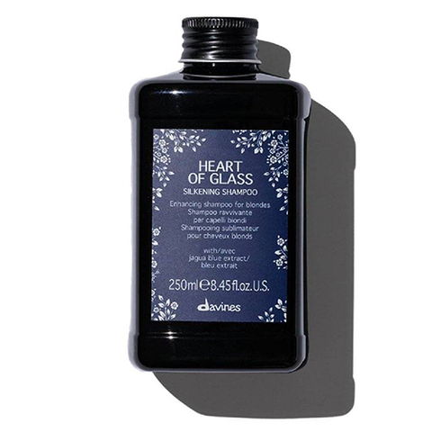 Davines Heart Of Glass Silkening Shampoo - Шампунь для сияния блонд