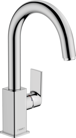 Смеситель для раковины 210, с донным клапаном, хром Hansgrohe Vernis Shape 71564000