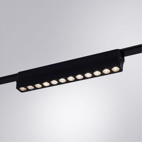 Магнитный трековый светильник Arte Lamp RAPID A6154PL-1BK