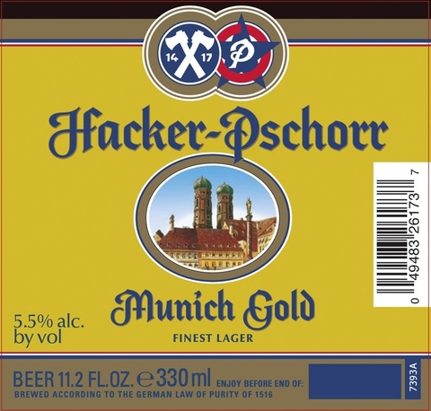 Пиво Hacker-Pschorr Munich Gold
