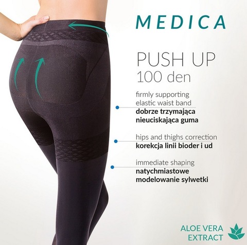 Плотные колготки Medica Push-Up 100 den