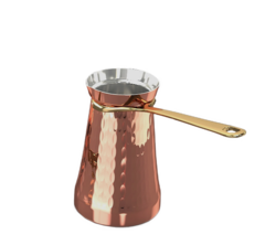 Медная  джезва 200 мл кованная