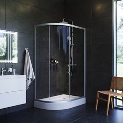 Душевой уголок 120х80 см, без поддона,  AM.PM Bliss L  - W53G-302U120MT64