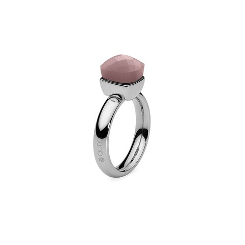 Кольцо Qudo Firenze Dark Rose Opal 16 мм 626037 R/S цвет розовый, серебряный