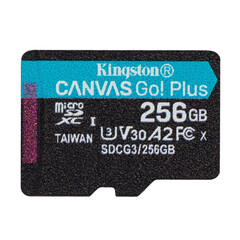 Карта памяти Kingston Canvas Go! Plus microSDXC UHS-I Cl10, SDCG3/256GBSP