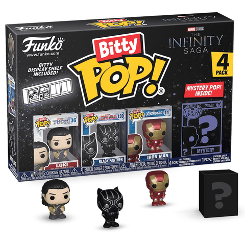 Funko Bitty POP! Marvel Infinity Saga 4 Pack Series 4
