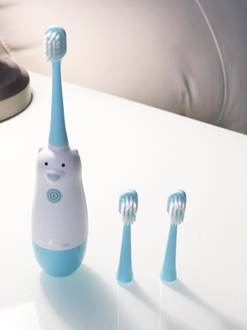 Электрическая зубная щетка  детская (Electric tooth brush) голубая