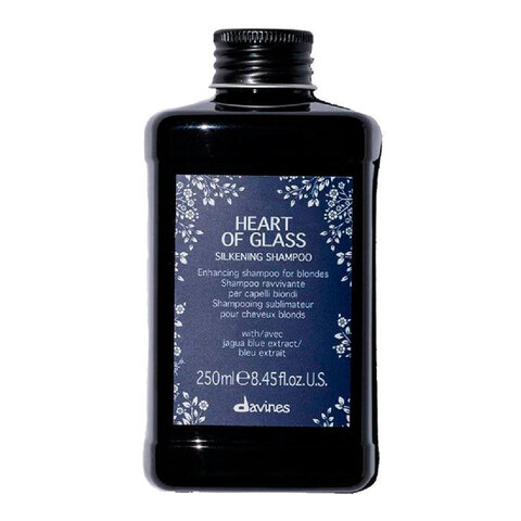 Davines Heart Of Glass Silkening Shampoo - Шампунь для сияния блонд