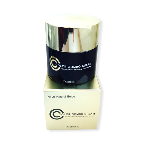 DEOPROCE COLOR COMBO CC CREAM SPF 50+++ 40g #21 Natural Biege