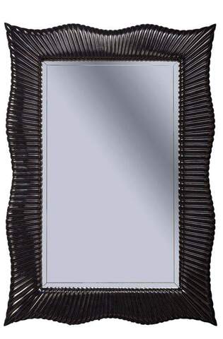 Зеркало Soho ПУ черный с подсветкой Boheme 558