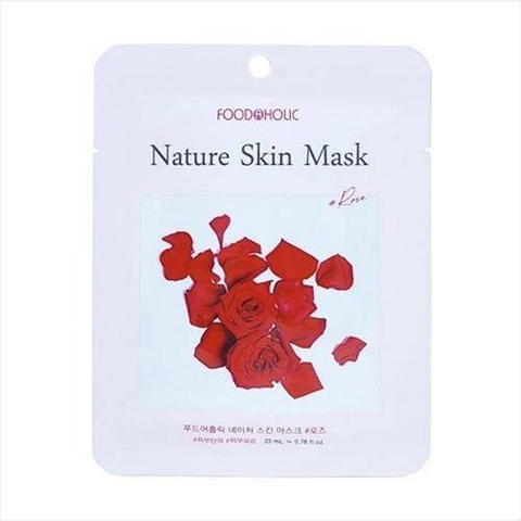 Foodaholic Маска тканевая Foodaholic Rose Nature Skin Mask