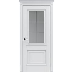 Купить Межкомнатная дверь Classico-13.2 Shellac White остеклённая
