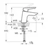 Vitra A49268EXP Смеситель для раковины+донный клапан A45149