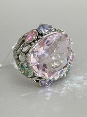 Даная (кольцо из серебра)
