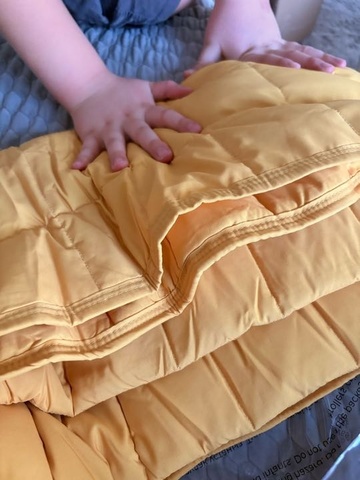 Жансәуле — Отзыв Утяжеленное одеяло Gravio Kids