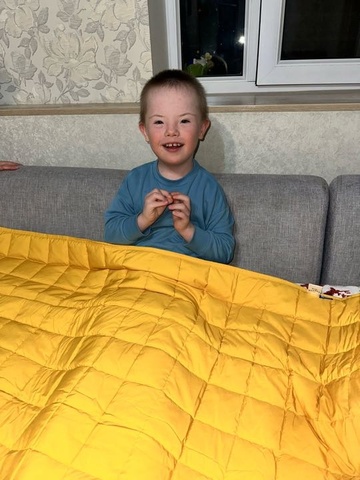 Ангелина — Отзыв Утяжеленное одеяло Gravio Kids