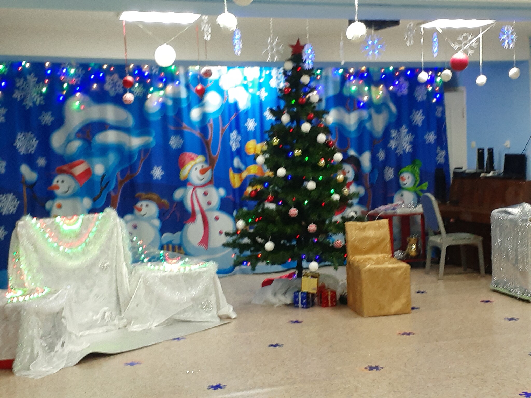 Новогоднее оформление музыкального зала в детском саду своими руками. Страница 20146