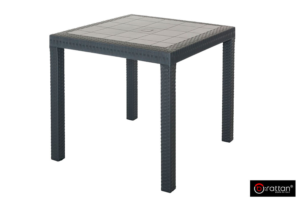 Стол Bica Dallas 800*800мм, коричневый