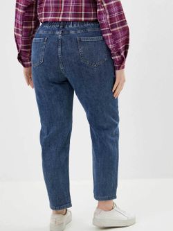 Джинсы на резинке больших размеров