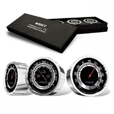 Погодная станция RST07819 meteo ctrl 19 stainless steel, диам.57 х 27 mm