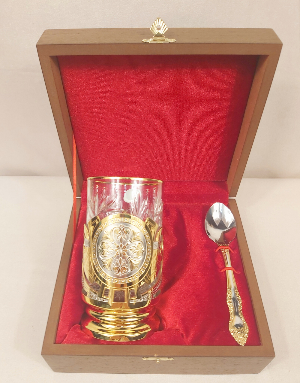 Подстаканник "Узорный" златоустовская гравюра