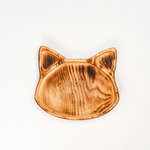 Менажница деревянная из сибирского кедра для подачи блюд и закусок с гравировкой "ЖИЗНЬ ПРЕКРАСНА". MG123