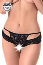 Эротические трусики с интимным доступом Felicity (Размер: 42-44) (Цвет: черный)