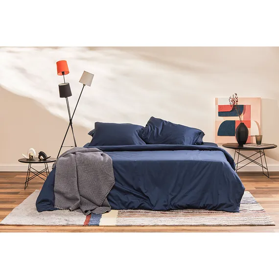 Плед из шерсти мериноса серого цвета из коллекции essential, 130х180 см