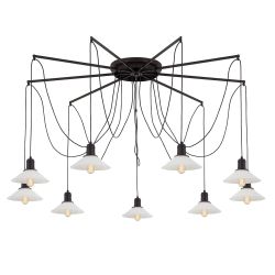 Citilux Эдисон CL451292 Люстра паук Венге